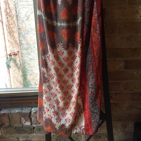 Zara Mosaic Printed Pants Palazzo - Picture 2 of 4